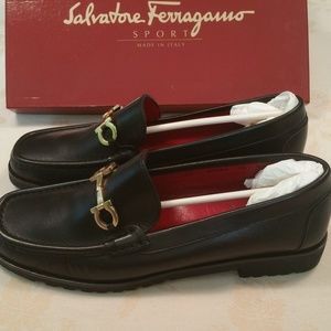 Salvatore Ferragamo Leather Loafers - Like New